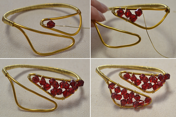 diy-easy-wire-wrapped-bracelet-with-red-glass-beads6004003